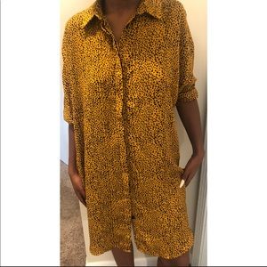 Primary Yellow spotted tunic size 12